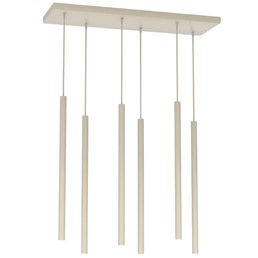 Lampa Wisząca SELTER 6 Beżowy