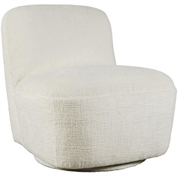 Fotel Obrotowy LEITH LET74W Biały