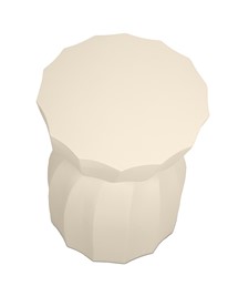 Stolik ROLLING Fi35cm Beżowy