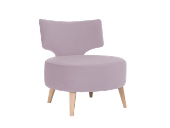 Fotel Flippin 75x60x75 Owoc Lychee/Naturalny