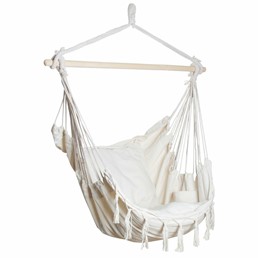 Fotel Hamakowy RIVA Boho Ecru