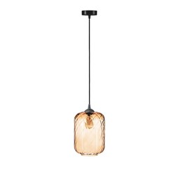 Lampa Wisząca ELIANNA 1S Czarny/Brązowy