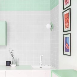 Lampa Sufitowa ROBIN K-5452 Biały/Miętowy