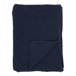 Koc SANTOS 130x170cm Granatowy