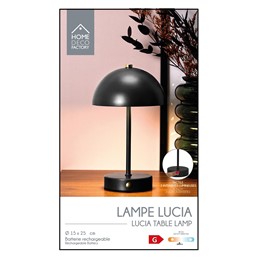 Lampka Stołowa FUNGHI Czarny