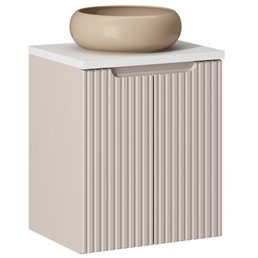 Zestaw Meblowy WIKI 50cm Biały Mat/Kaszmirowy Mat