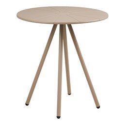 Stół Bistro BARLETTA fi70 Beżowy
