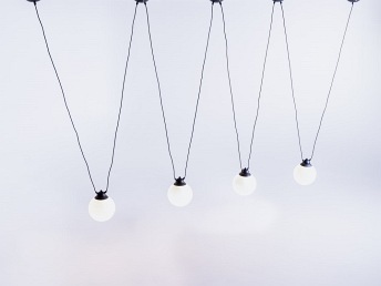 Lampa Wisząca GLASS 4 Czarny