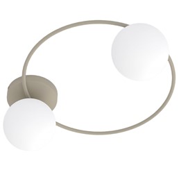 Lampa Sufitowa SOPRA 2 Beżowy/Biały