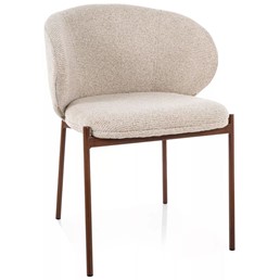 Krzesło KIOTO D Jasny Beż/Orzech