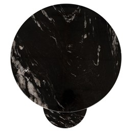 Stolik TIBBY Czarny/Złoty