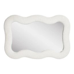 Lustro BOSARO 80x54cm Biały