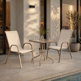 Zestaw Balkonowy MARINO Square Duo Taupe