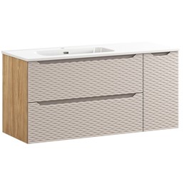 Zestaw Meblowy GO 120cm Beż/Dąb Olejowany