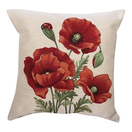 Poduszka Polne Maki 45x45