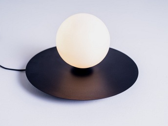 Lampa Stołowa Skiva Ball S 14x17 Czarny