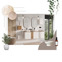 Zestaw Meblowy NOVA 60cm Biały/Dąb