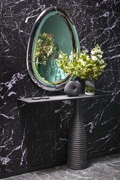 Lustro Ścienne IVORY Srebrny