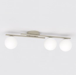 Lampa Sufitowa KAIRO 3 Beżowy/Biały