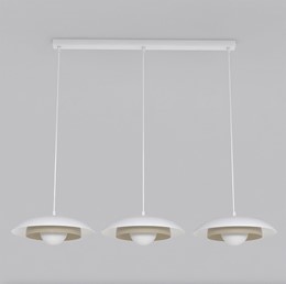 Lampa Wisząca SKIN 3 Beżowy/Biały