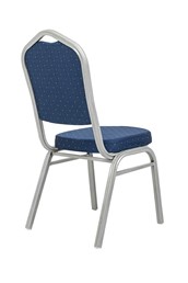 Krzesło ARES Niebieski/Srebrny