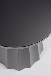 Stolik Kawowy ADELYA Fi30cm Czarny