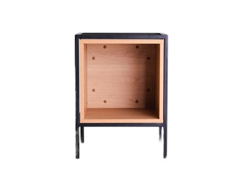 Regał Skap 1R1 Boks 45x40x60 Dąb/Czarny
