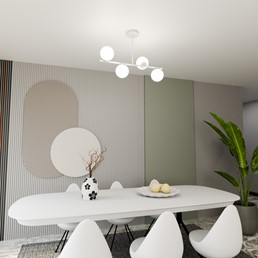 Lampa Sufitowa BIOR 4 Biały