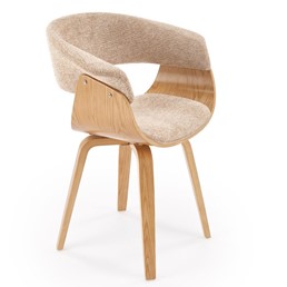 Krzesło K545 Beżowy/Naturalny