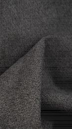 Tkanina BORG 19 Czarny (1 mb)