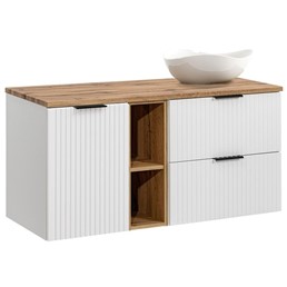 Zestaw Meblowy CLOUD 120cm Biały Mat/Dąb Wotan