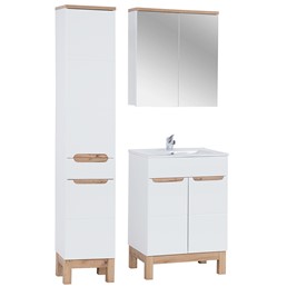 Zestaw Mebli Łazienkowych BW LAVA BALI 841 80cm Biały