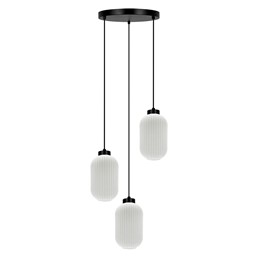 Lampa Wisząca VILAR K-5735 Biały/Czarny