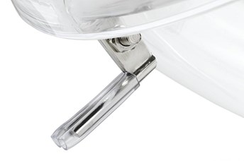 Fotel BUBBLE STAND 2 Chrom/Transparentny