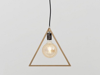 Lampa Wisząca TRIAM Złoty