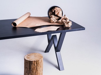 Stół Jadalniany VW 160x80 Czarny