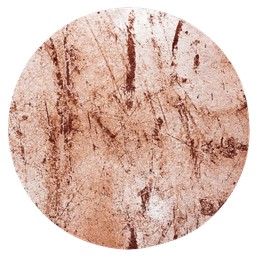 Dywan SOL Tandoori Round 9774 240x240 cm Pomarańczowy