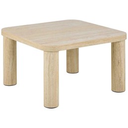Stolik SOLANO 60x60 Beżowy/Trawertyn
