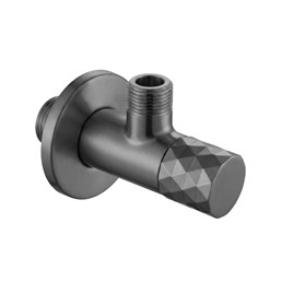 Zawór Kątowy DIAMOND 03 1/2" x 3/8" Nikiel Szczotkowany