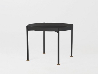 Stół Kawowy Hanna Metal 1-F 60x45 Czarny