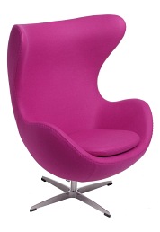 Fotel Jajo 66x78x106 Amarantowy Kaszmir Premium 39