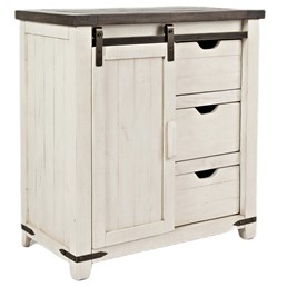 Komoda AVOLA AV1706-32 Biały/Brązowy