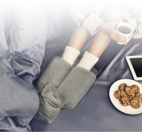 Termofor Kapcie Szary