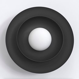 Kinkiet POPPI K1 Czarny