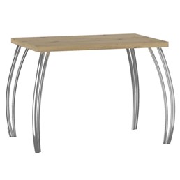 Stół ST(B)-FX 67x101 II Dąb Artisan/Chrom