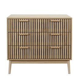 Komoda KLAUS 3 Szuflady, Naturalny