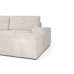 Narożnik PILLOW C1 Beżowy z Funkcją Spania II Grupa Tkanin