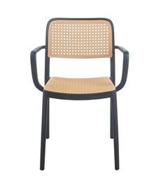 Krzesło K31-FX (B) Naturalny/Czarny