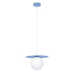 Lampa Wisząca ROBIN K-5445 Niebieski/Biały