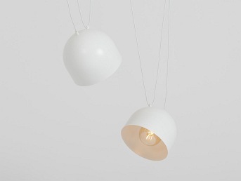 Lampa Wisząca Popo L 2 27x23x250 Biały